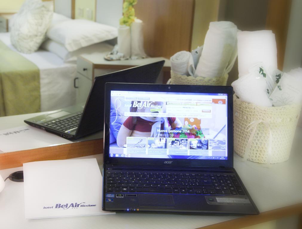 Hotel Bel Air Riccione Bagian luar foto